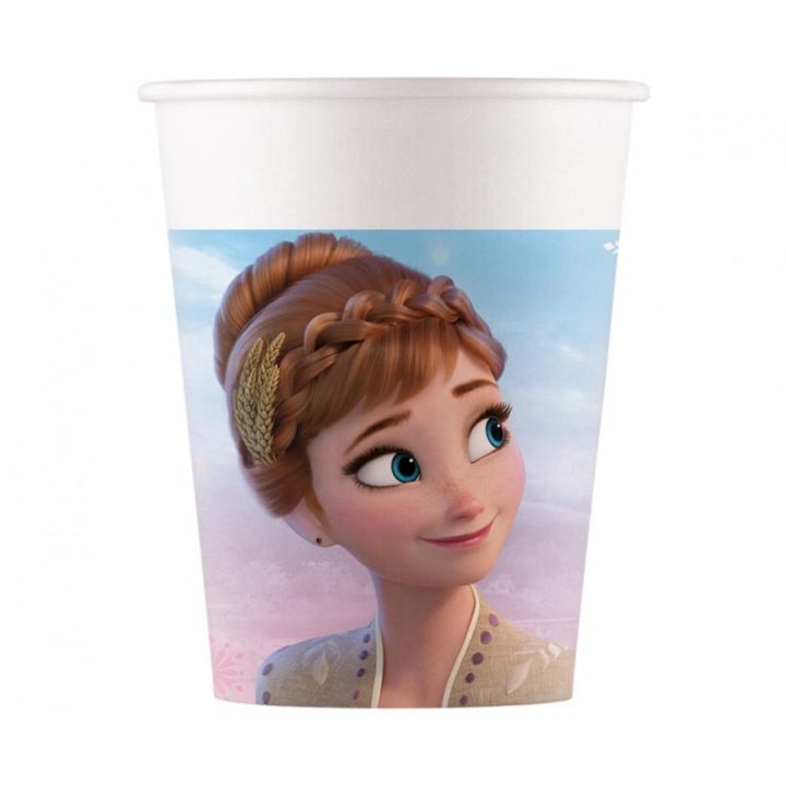 Paper Cups Frozen 200ml. 8pcs