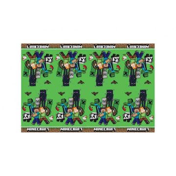 Plastic Tablecover Minecraft  120x180 cm -  Plastic Tablecover Minecraft  120x180 cm -
