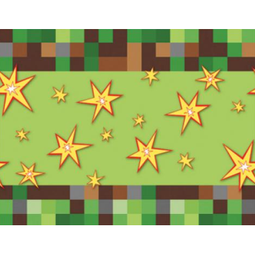 Plastic Tablecover Minecraft  137x243 cm