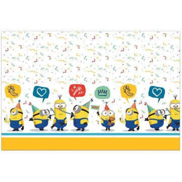 Plastic Table Cover Minions 120 x180