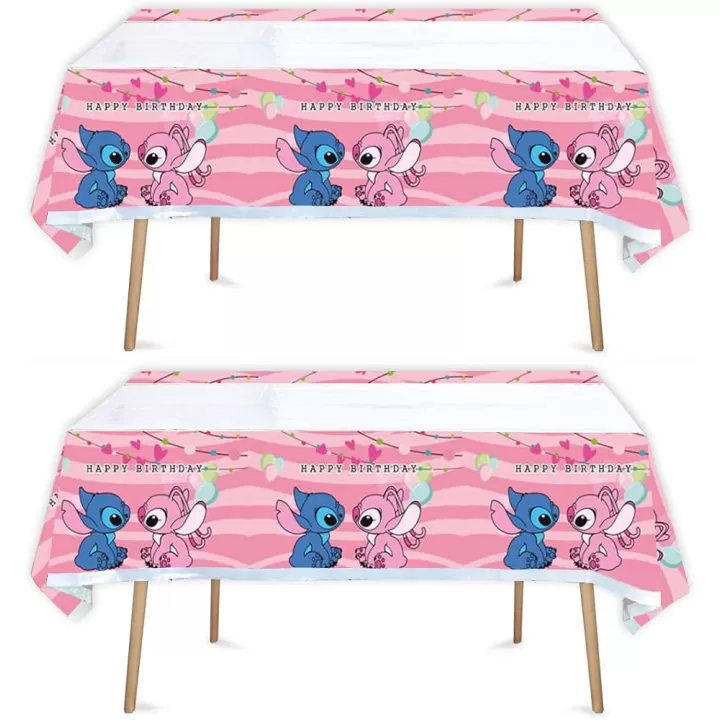 Stitch Tablecover Pink 110 X 180