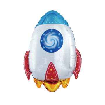 Spacecraft foil balloon 56x75cm. Spacecraft foil balloon 56x75cm.