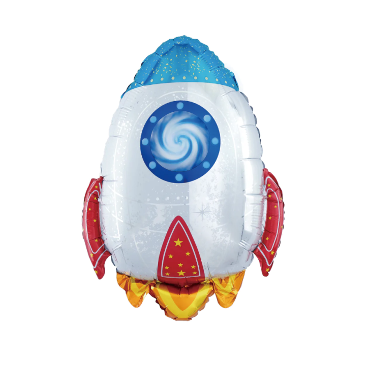 Spacecraft foil balloon 56x75cm.