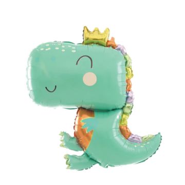 Dinosaur foil balloon 74cm x 90cm