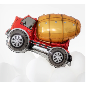 Foil Balloon Concrete Mixer 82x68cm.