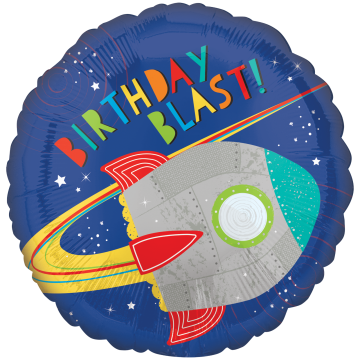 Foil Balloon ''Birthday Blast'' 43cm