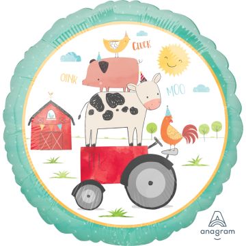 Foil Baloon Farm 43cm.