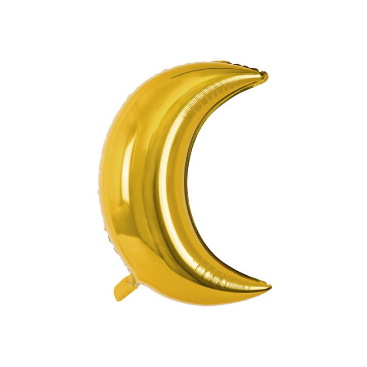 Foil Balloon Gold Moon 60cm
