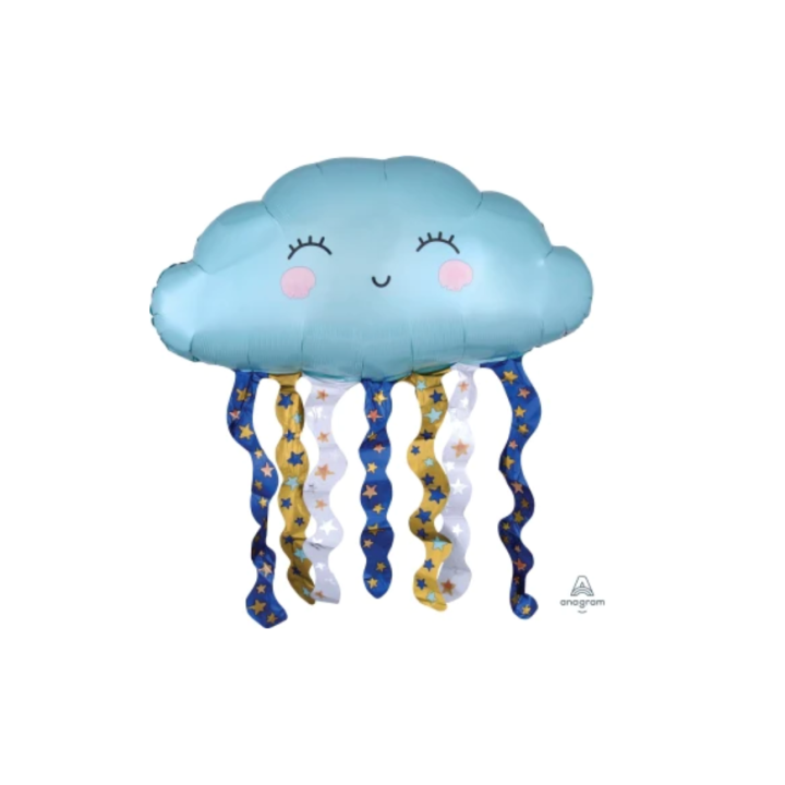 Foil Balloon Twinkle Little Star Cloud 76x45cm.