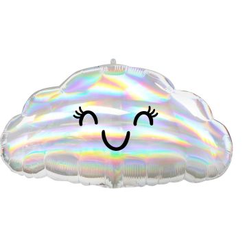 Foil Balloon Shiny Cloud 58x30cm.