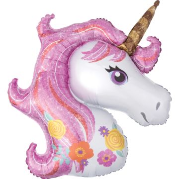 Foil Balloon Magical Unicorn 110x82cm.