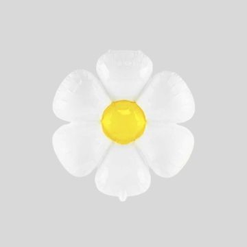 Daisy Balloon White 43 cm