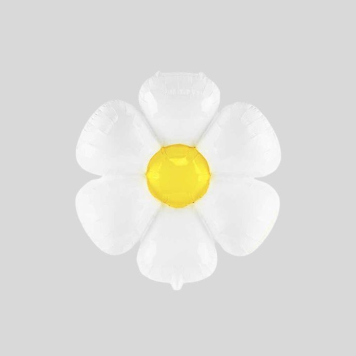Daisy Balloon White 43 cm