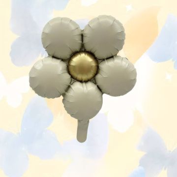 Daisy Balloon Cream 43 cm