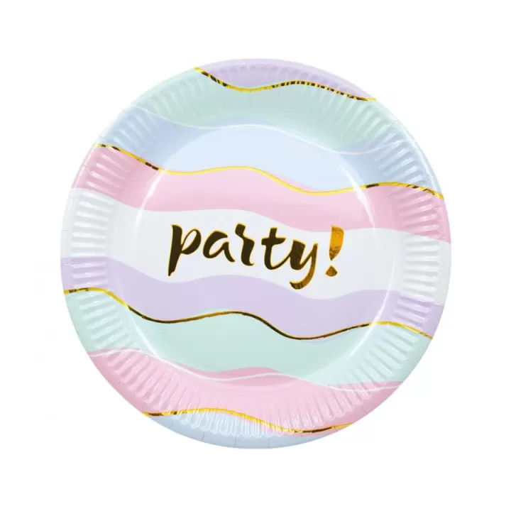 Paper Plates Party 20cm, 8pcs.