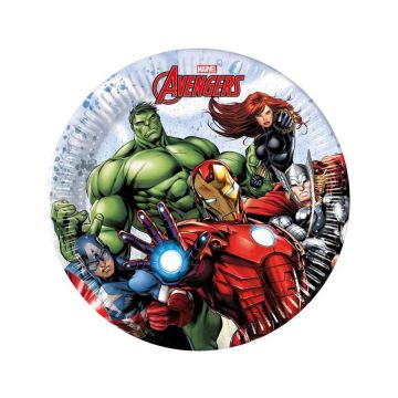 Plates Avengers 20cm
