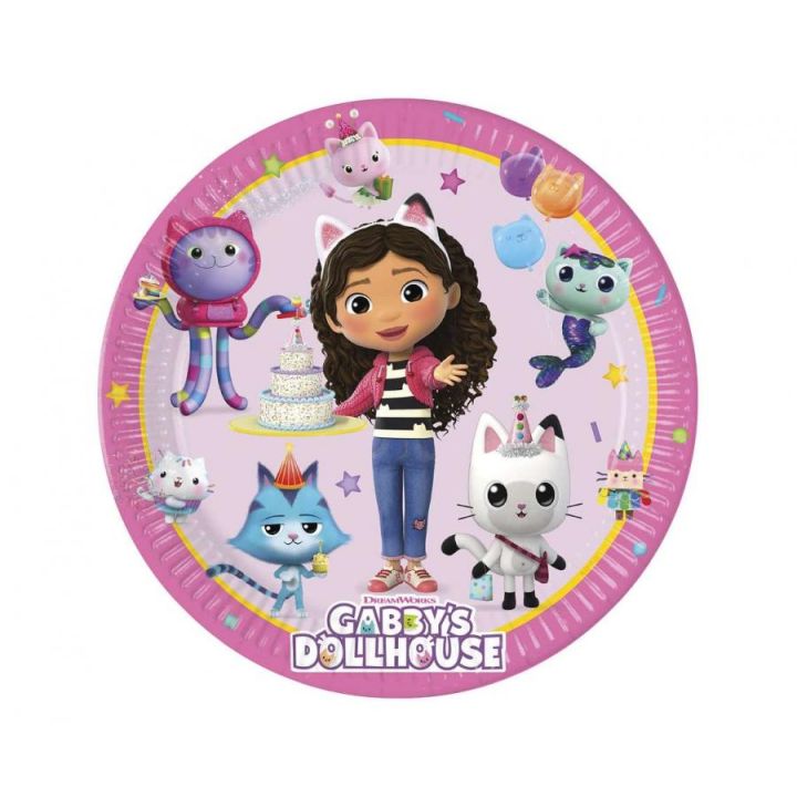 Small Party Plates Gabby 8pcs