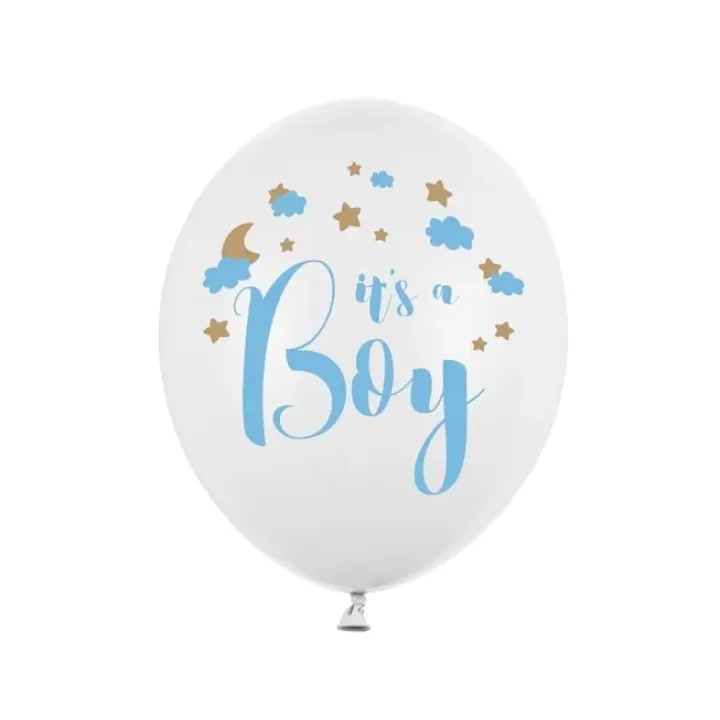 Μπαλονια λατεξ ''Its a boy'' 5τμχ, 30εκ.