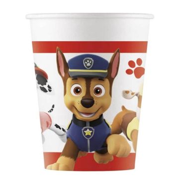 Paper Cups Paw Patrol 200ml,  8pcs.