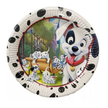 Party Plates 101 Dalmatias 8pcs